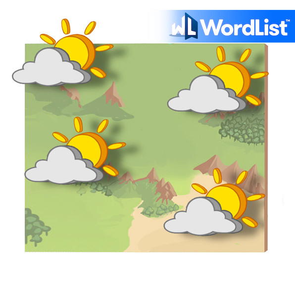 Wordlist Definition Of The Word Cloudy