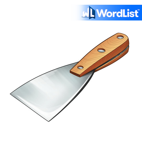 dull putty knife