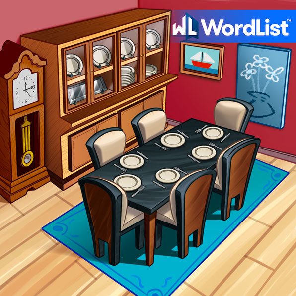 Wordlist Traduccion De La Palabra Dining Room