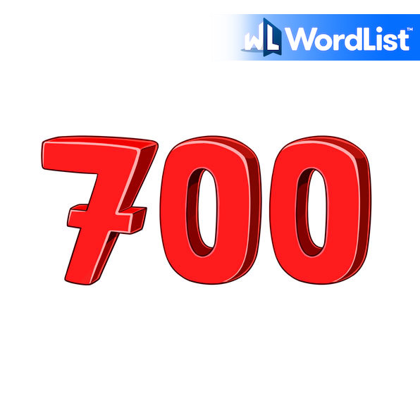 Wordlist Translation Of The Word Seven Hundred